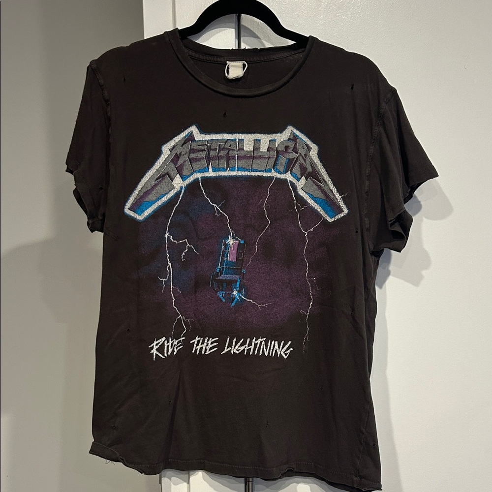 Madeworn Metallica Graphic Tee – Size Medium